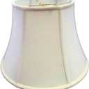 Royal Designs Modified Bell Lamp Shade, Linen Eggshell, 11 x 18 x 13.5