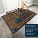 ubdyo Extra Durable Door Mat Outside Entrance (32" x 20", Bright Brown)