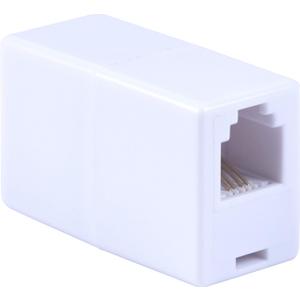 Power Gear in-Line Coupler, Ideal for Telephones, Answering Machines, Modems, Fax Machines, Caller ID Display, White