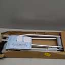 Aluminum Crutches for Adults & Seniors, 300 LB Weight Capacity, 1 Pair