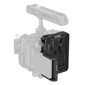 SMALLRIG V Mount Battery Plate with LCD Screen Protector, D-Tap & USB-C Supply, Compact Camera Video Rig for Mirrorless/DSLR, for NEEWER V Mount Battery PS099E