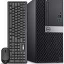 Dell OptiPlex 7060 Tower Computers Desktop Computer Windows 11,i7-8700 3.2GHz,32GB DDR4 Ram 512GB SSD M.2 NVMe SSD,Intel AX210 Built WiFi 6e Bluetooth 5.3, Refurbished Desktop,HDMI,DVD-RW 