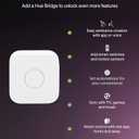 Philips Hue Essential Smart LED A19 Bulb, White and Color Ambiance, E26 Base, 8.8W, 2200K-6500K, 800 Lumens, Dimmable, Works with Alexa, Google, and Apple Home, 4-Pack