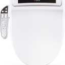 Lotus Bidet ATS-800 Round, Heated Seat, Temperature Controlled Wash, Warm Air Dryer, Easy DIY Installation, Made in Korea