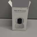 GOLSPARK Indoor Security Camera 2K, Pet Camera for Home Security, Dog Cam Pan/Tilt, Motion Tracking, 2-Way Audio, Night Vision Baby Monitor, Siren Alert, 24/7 Cloud &SD Card Storage, 2.4GHz (White)