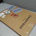 DAHAPYBOO Cork Board with Linen White,Bulletin Board 23"x17" Hanging Corkboards for Office Home School Message Board or Vision Board Decoration.
