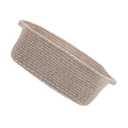 PRETYZOOM Woven Storage Basket for Blankets Towels Portable Multi Purpose Container for Organizing Vegetables Clothes Items for Home Office Outdoor Activities