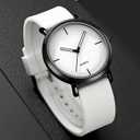 BESTKANG Fashion Simple Analog Quartz Wrist Watch with Silicone Strap Waterproof for Women and Men Sports