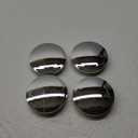 4Pcs Wheel Center Caps for 2013-18 Dodge Ram 2500 3500 Wheel Rim 97mm(3.81in) Chrome Hub Cap, Replacement 5RK12RXFAA 04726280AA Wheel Cover (OD 97mm(3.82in) ID 68.6mm(2.7in))