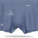 Premium Men's Naked Feeling Air Micro Modal Boxer Briefs - Softer Than Cotton-Athleisure Mens Underwear Trunks (1-pack/Cobalt Blue), XL
