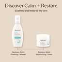 Aveeno Calm + Restore Facial Moisturizer Face Cream for Redness Relief, Non-Comedogenic, Ceramide & Vitamin B5, Hydrating for Dry, Sensitive Skin, Hypoallergenic, Fragrance-Free, 1.7 oz