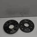 GAsupply 5X100 & 5X112 Wheel Spacers, Fit for Audi TT A3 A4 A6 A8 S4 S6 S8 Volkswagen Golf, 15mm Hubcentric Forged Spacer, Sphere Seat | Hub Bore 57.1mm (black)