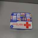 BAND-AID Brand Travel Ready Portable Emergency First Aid Kit for Minor Wound Care, Perfect for Home, Car, Travel, Camping Essentials & Outdoor Emergency Kit, 80 Pieces