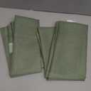 OWENIE Sheer Curtains, Sage Green Sheer Curtains 84 inch Length 2 Panels Set, Rod Pocket Voile Fimly Sheer Drapes for Living Room/Bedroom, 2pcs, Each 42" W x 84" L (42"W x 84"L (Pack of 2))
