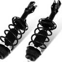 SCITOO Front Complete Struts Spring Assembly Shocks Struts Fits 2006-2008 for Honda Fit Quick Struts 11411 11412 - Set of 2