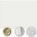 AZCOVER White Flag 2x3 FT, Blank Flags Small, Heavy Duty Polyester DIY Blank Flag with 2 Brass Grommets, Custom Small Banner for Boat, Patio, Garden, Yard Decoration