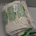 GORILLA GRIP Bath Rug Mat 48x17, Thick Soft Absorbent Chenille, Quick Dry Microfiber Mats, Rubber Backing Washable Shower Floor Rugs, Bathmat Runner, US Designed Bathroom Home Decor Accessories Ivory