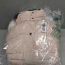 ZSHOW Girls' Winter Coat Long Hooded Parka Soft Fleece Puffer Jacket with Removable Hood 14-16, Pink