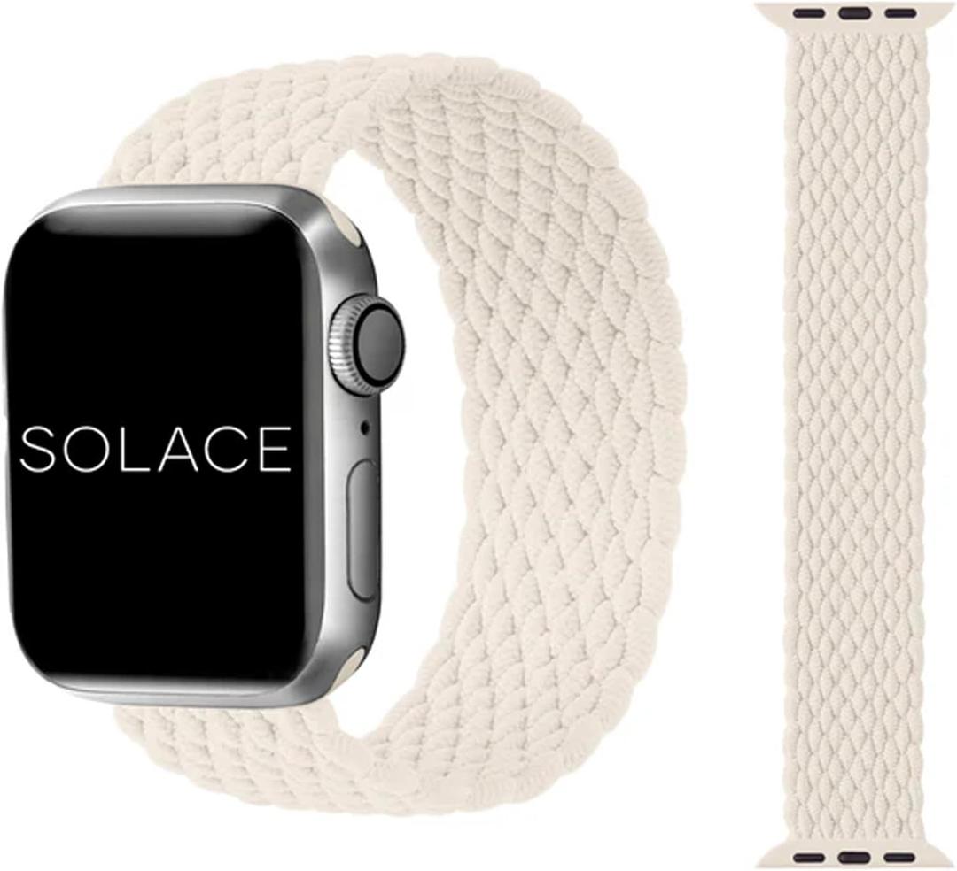 Solace Bands Imperium V2 Loop - Compatible with Apple Watch Bands Stretchable Sport Loop Band for Women and Men, iWatch Bands for 38mm 40mm 41mm 42mm 44mm 45mm Ultra, SE and Series 8 7 6 5 4 3 2 1