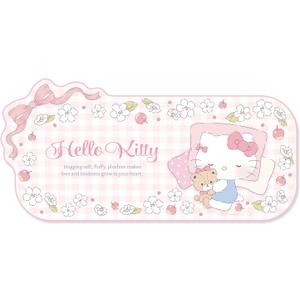 Kawaii Anime Mouse Pad,Non-Slip Waterproof Desk Mat for Keyboard,Durable Large Extended Gaming Mouse Pad with Bowknot Edge for Office Gaming - FlowerCat (Pink) (32.3L x 15.5W inches)