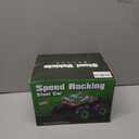 DYODYORC Remote Control Car, 2.4Ghz All Terrain Dinosaur Monster Truck Toys, RC Truck with Spay, Music, 3 Lighting Effects, Stunt Capable, Toy Gifts for Boys and Girls (Beige)