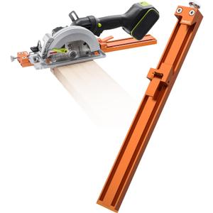 Imbot Circular Saw Guide Rail For 12-Inch Saw Benches，Precision Aluminum Alloy Adjustable Cutting Machine Base Guide For Woodworking,Adjustable From 0 To 380mm，Cutting Tool For Fast Shearing