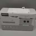 Toothbrush Holder Wall Mounted, WEKITY Multi-Functional Toothbrush and Toothpaste Dispenser for Bathroom, with 5 Toothbrush Slots, 2 Toothpaste Squeezers and 4 Cups(Blue)