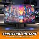 AOC 27 Inch QHD Gaming Monitor 240Hz 0.3ms, Overclock 260Hz, IPS, 2560x1440, G-Sync Compatible, HDR Ready, DisplayPort 1.4 HDMI 2.0, VESA Mount, 3-Year Zero-Bright-Dot, Q27G41ZE