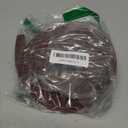 Rubber Edge Trim, Flexible Self Adhesive U Shaped Edge Banding, 1"(25.4mm) U Channel Furniture(Cabinet, Drawer, Desk, Table, Counter Top) Edge Protector, Edge Guards for Woods, 20Ft, Brown