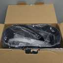 Bathroom Sensor Trash Can with Lid Automatic 2 Gallon Small Sensor Garbage Bin, 7.5 Liter Motion Sensor Smart Rubbish Bin Bathroom Decor, Slim Waterproof Plastic Garbage Can, Black Gold