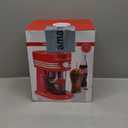 Nostalgia Coca-Cola Frozen Drink Maker and Margarita Machine for Home - 40-Ounce Slushy Maker with Stainless Steel Flow Spout - Easy to Clean and Double Insulated - Red