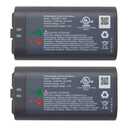 2-Pack Upgraded Replacement Battery for myQ Smart Garage Video Keypad Alarm System,Lithium-ion Battery Compatible with MYQ 18650MH1-1S2P with Micro-USB Rapid Charging Cable,3.7V 6100mah/22.57Wh