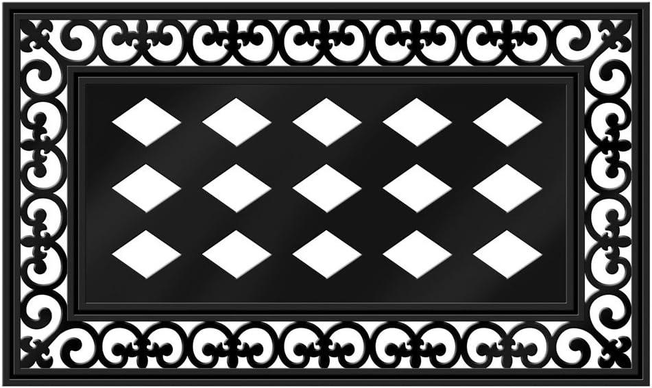 Evergreen Flag Sassafras Door Mat Tray |Doormat for Indoor and Outdoor Entrance| 32 x 20-inches | Non-Slip Backing | All-Season | Home Decor (1'8" x 2'8" (Rectangular))