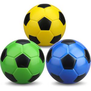 5 Inch Foam Mini Soccer Balls for Indoor Mini Soccer Hoops, Soft Squishy Soocer Slow Rising| Swimming Pool Balls Beach Balls Great Sport Gift for Adults & Kids Sensory Stress Balls No Need Pump (multicolored)
