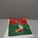 Hosuly 6 Pcs Vintage Christmas Kitchen Towels Red and Green Christmas Hand Towels Xmas Santa Elk Snowman Candy Dish Towels Christmas Decorative Tea Towel Housewarming Gifts for Kitchen Holiday Xmas