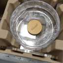 Niteangel Super-Silent Hamster Exercise Wheels - Quiet Spinner Hamster Running Wheels with Adjustable Stand for Hamsters Gerbils Mice Or Other Small Animals (M, Transparent)