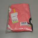 Toddler Girls Cotton Embroidery Applique Short Sleeve Dresses 2-7Y (Pink)