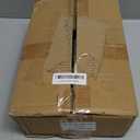 Foodi XL Grill Combo Crisper Basket for Ninja FG551 Foodi Indoor Grill, Non-Stick Air Fryer Basket for Ninja Air Fryer Grills DG551/DG651 Accessories, with 100 Packs Disposable Parchment Paper Liners (Yellow & Black)