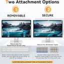 [2 Pack] 24 Inch Computer Privacy Screen for 16:9 Aspect Ratio Widescreen Monitor, Eye Protection Anti Glare Blue Light Computer Monitor Privacy Filter, Removable Anti-Scratch 24in Protector Film