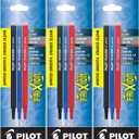 Pilot Gel Ink Refills for FriXion Erasable Gel Ink Pen, Fine Point, Assorted Ink, Pack of 9 (77335)
