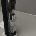 Reinforced 41 Inch Extra Tall Retractable Baby Gates 80" Wide Retractable Dog Gate with Support Rods  Prevents Crawling Under, Indoor Long Baby Gate Retractable Gate Outdoor Extra Tall Dog Gate/Black