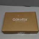 GOKOTTA Fitted Sheet King Only,100% Rayon Derived from Bamboo Fitted Sheet,Ultra Soft,Cooling and Breathable Bottom Sheet with 4 Elastic Corner Straps,No Slip,No Pilling,16" Deep Pocket-Grey