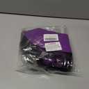 Halloween Witch Hat Purple Witches Hats with Veil and Rose Women Wizard Hat Costume Accessories for Halloween Cosplay Party