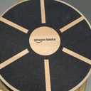 Amazon Basics Wood Wobble Balance Trainer Board, 15.75 X 15.75 X 3.15 Inches