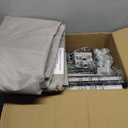 ZEEBABA Extra Large Baby Playpen - Playpen for Babies and Toddlers, Play Pen with Gate, Play Yard Baby Fence Play Area Zone Indoor, Sturdy Kids Play Pin (Gray, 6959in)