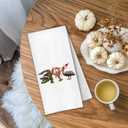 Christmas Alligator Pelican Lobster Kitchen Towels, Coastal Beach Christmas Decor, Winter Holiday Xmas Animal Decorative Dish Tea Hand Towels for Kitchen Bathroom, 16x24 Inch yuxianiao