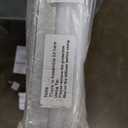 Muzata 10Pack 6.6FT/2M LED Channel Aluminum U Shape Silver LED Strip Diffuser Channel with Milky White Cover Easy Installation U1SW WW 2M