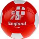 FIFA World Cup Qatar 2022 Team England Soccer Ball Souvenir Display, Officially Licensed Futbol for Youth and Adult Soccer Players, Red