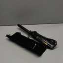 Lanvier 1 Inch Extra Long Hair Curling Iron with Ceramic Tourmaline Barrel, Professional Hair Curler up to 450F with Dual Voltage for World wild Use, Hair Waving Style Tool for Girls & Women Black