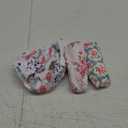 Babygoal Reusable Baby Girl Swim Diapers Pack of 3 - Adjustable Washable for 0-8 Months Infants - Ideal for Swimming Lessons - Flower Design (Small, 01 Rose & Peach Blossom)